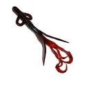 Twister EXUDE 10 cm 10 ks - Red Bug