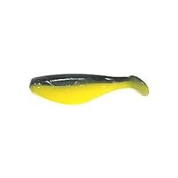 Twister rybka 10 cm 32-Yellow,Black