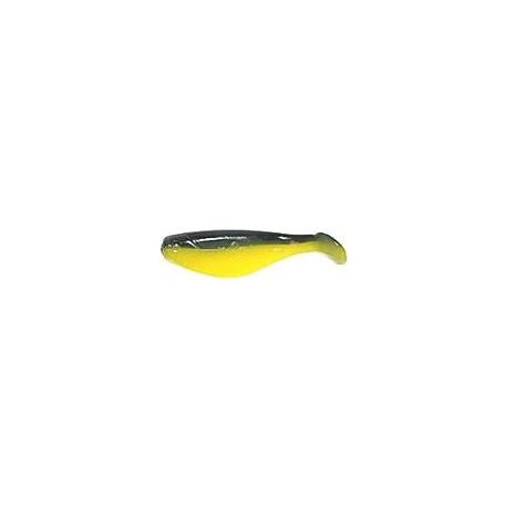 Twister rybka 10 cm 32-Yellow,Black