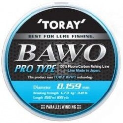 Vlasec TORAY BAWO FLUOROCARBON 0,159mm,150m