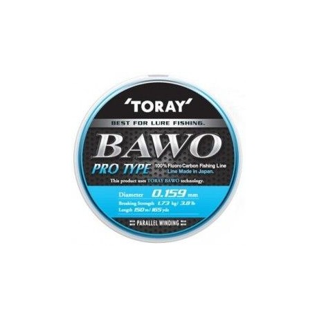 Vlasec TORAY BAWO FLUOROCARBON 0,159mm,150m