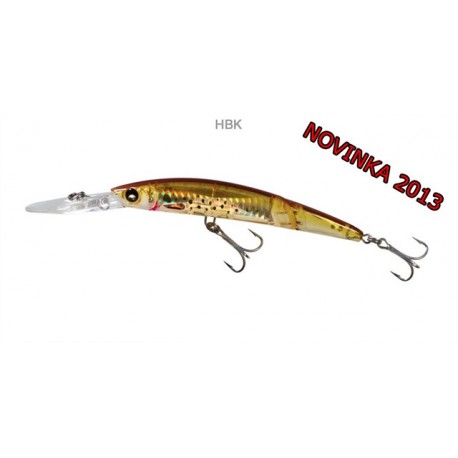 YO-ZURI F1052-HBK CRYSTAL 3D MINNOW DDJ 130mm