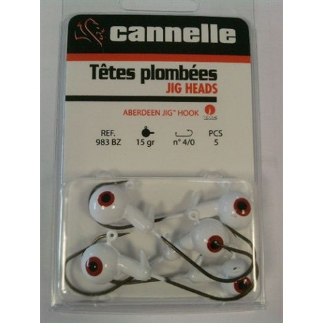 Jig CANNELLE M983 BZ 15 g bílý