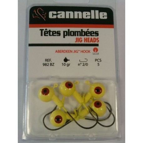 Jig CANNELLE M982 BZ 12 g žlutý