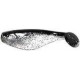 Twister rybka 7,5 cm OS-Clear Silver Flake,Black