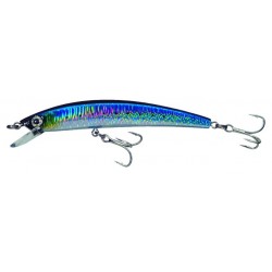 YO-ZURI F1002-GHIW CRYSTAL MINNOW HOLO F 90mm